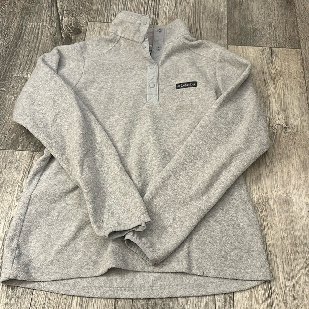 Columbia Button up Quarter zip